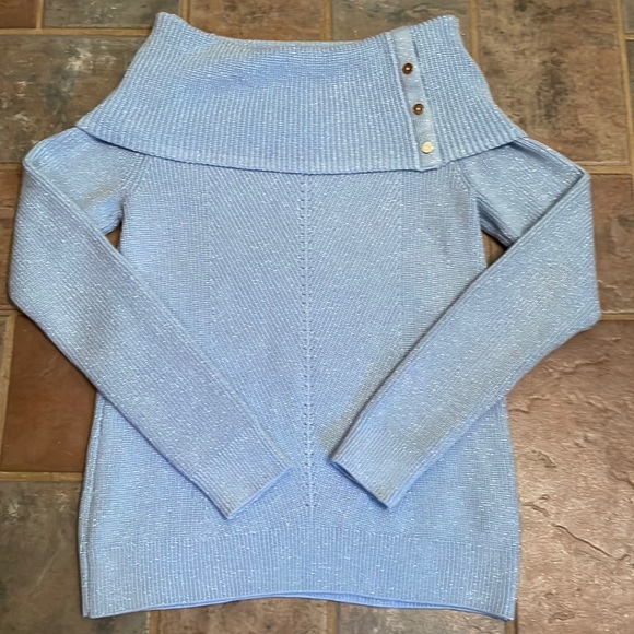 WHBM XS off the shoulder sweater - Picture 1 of 7